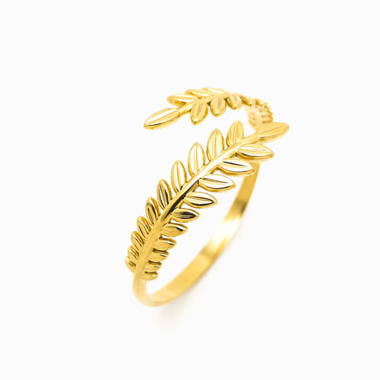 Adjustable Wheat Ear Bangle SZ1012 - Stainless Steel