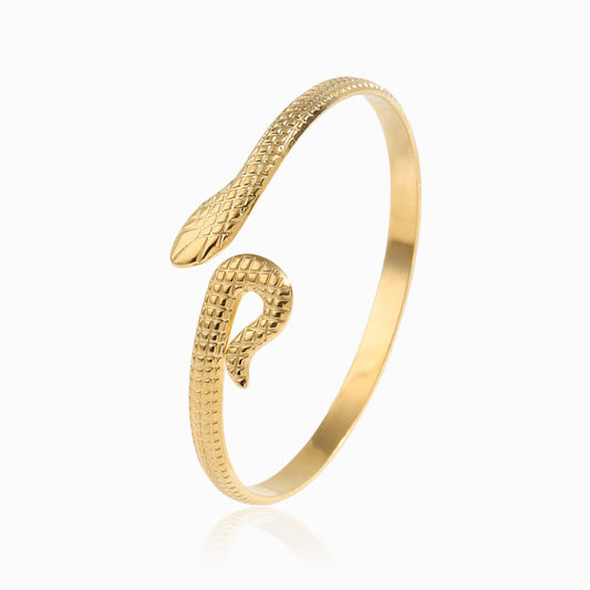 Adjustable Snake Bangle SZ1036 - Stainless Steel