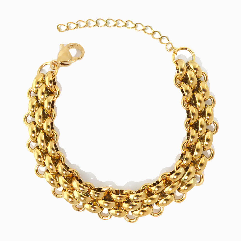 Hip Hop Bracelet SL8000 - Stainless Steel