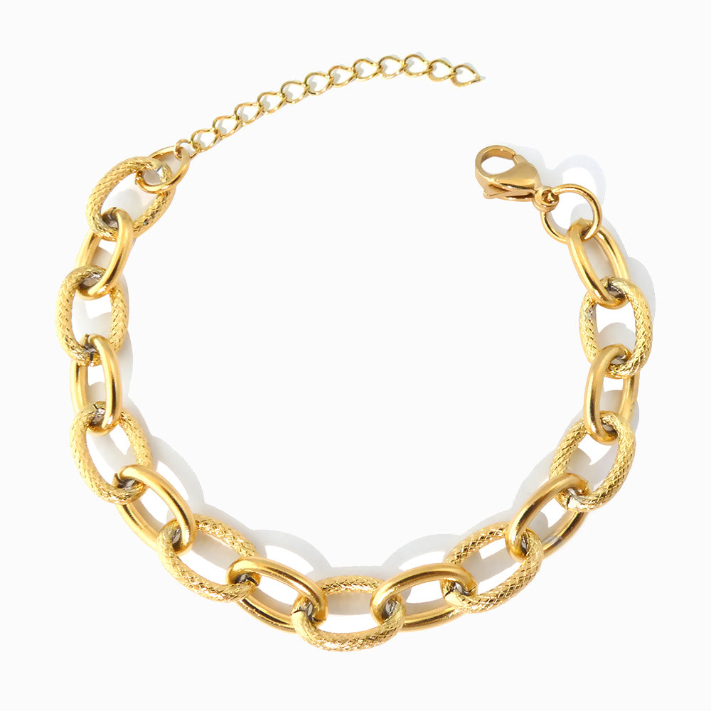 Hip Hop Bracelet SL8002 - Stainless Steel