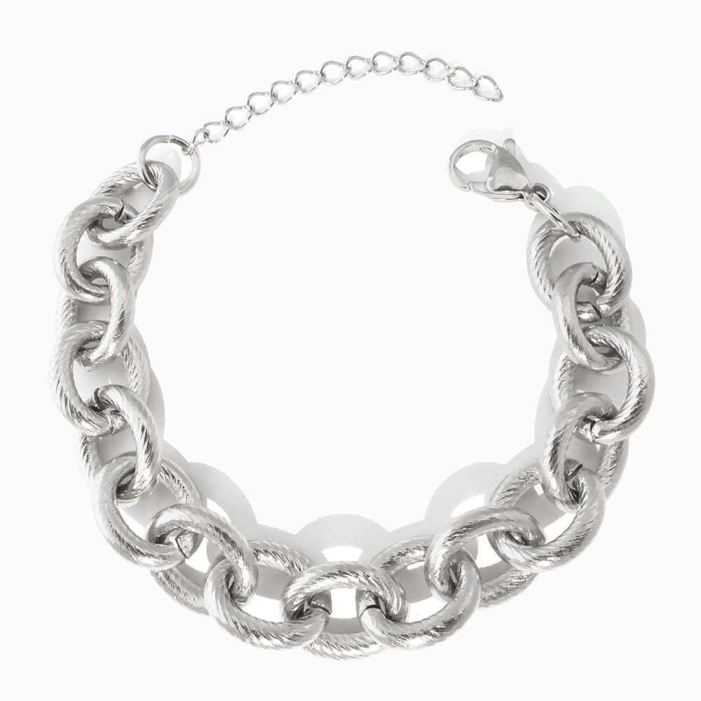 Hip Hop Bracelet SL8001 - Stainless Steel