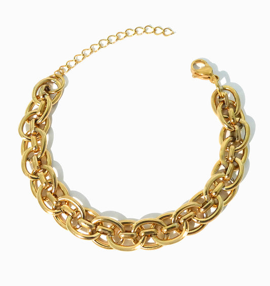Hip Hop Bracelet SL8011 - Stainless Steel