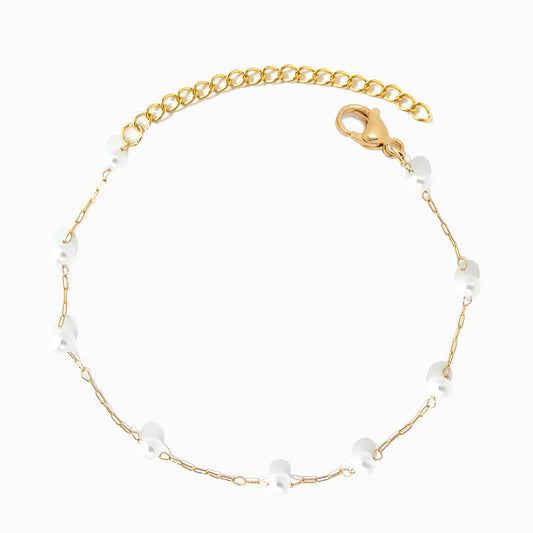 Pearl Bracelet SL8006 - Stainless Steel