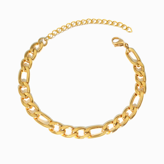Figaro Bracelet 7mm SL8009 - Stainless Steel