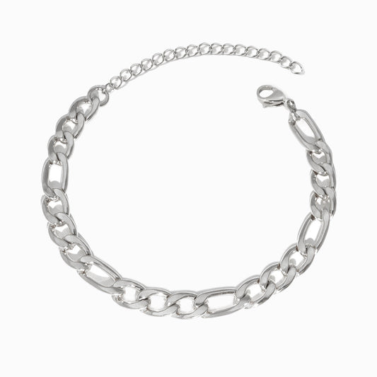 Figaro Bracelet 7mm SL8009 - Stainless Steel