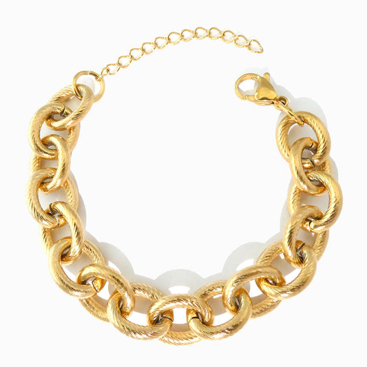 Hip Hop Bracelet SL8001 - Stainless Steel