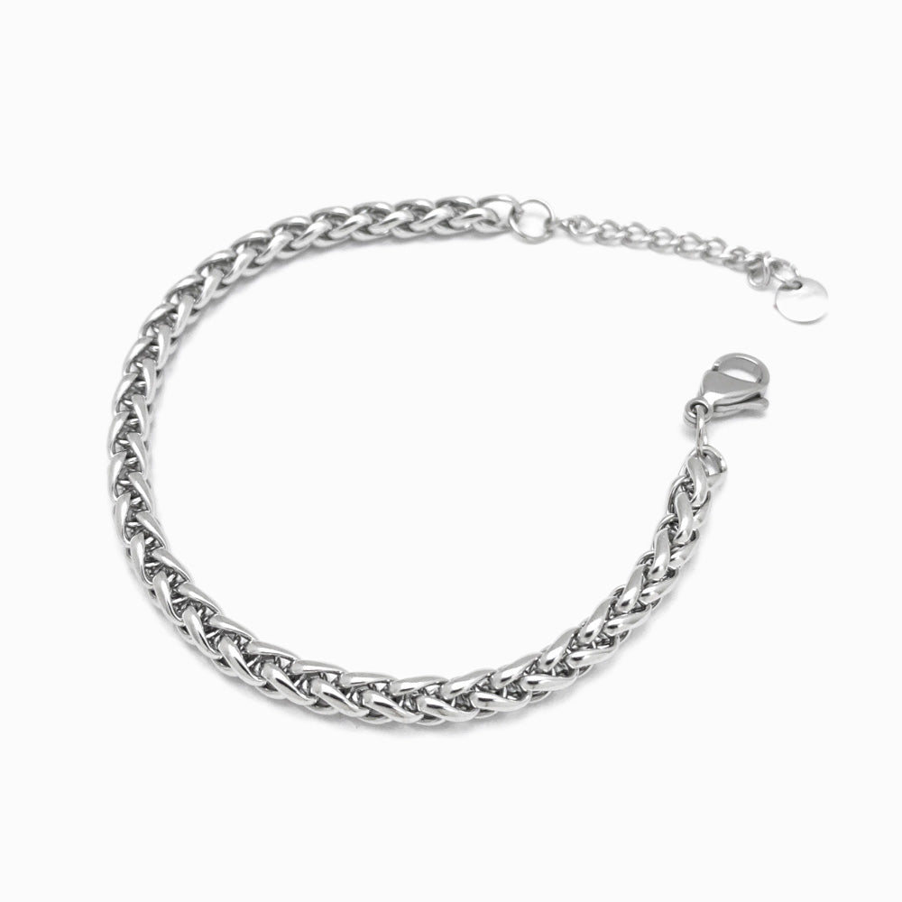 Silver Bracelet 5mm SL3020 - Stainless Steel