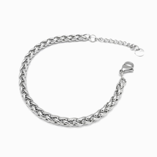 Silver Bracelet 5mm SL3020 - Stainless Steel
