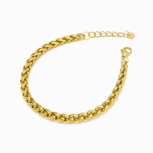 Gold Bracelet 5mm SL3020 - Stainless Steel